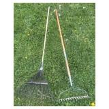 Two rakes