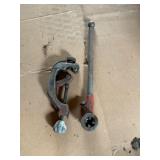 Pipe cutter and bender