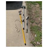 Brooms and Pole Saw