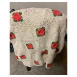 Hand sewn bed scarf