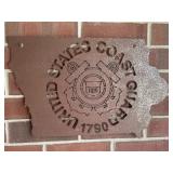 Us coast guard Metal sign