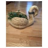Swan planter