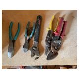 Dykes, tin snips