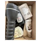 Shoe care kit and flash light