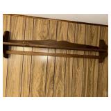 Hanging quilt rack