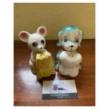 Salt and pepper shakers marked Japan