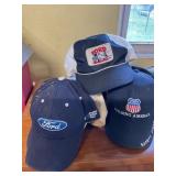 Ford and Union Pacific caps