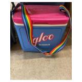 Retro igloo cooler