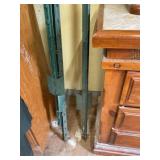 Three fence posts