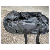 Leather roller bag