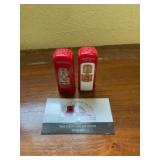 Mobil gas salt and pepper shakers