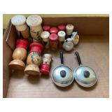 Salt and pepper shakers