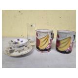 Cups and Saucer