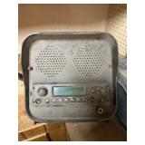 Fender mount radio