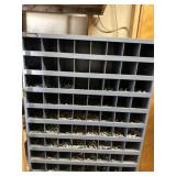 International metal bolt bin and bolts
