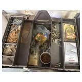 Toolbox with sickle sections
