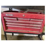 Stack- On tool box with misc