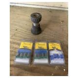 Check valves sprayer screens and nozzle