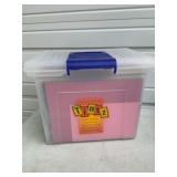 Scrapbooking paper and tote