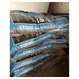 40 Bags of Cedar Mulch