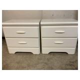 Two White Night Stands