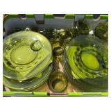 Green Glassware