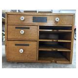 Carpenter Paper Wood Organizer