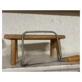 Hand Saw and stool
