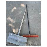 Broom snd shovel