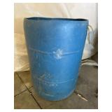 Plastic Trash Barrel