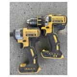 DeWalt Impact Driver and Drill Driver