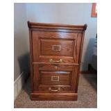 Wood File Cabinet
