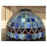 Leaded Glass Hanging Light