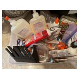 Glues, misc craft items