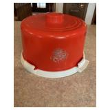 Vintage cake carrier