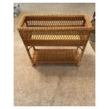 Wicker planter