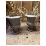 Tall Plastic planters