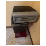Plastic file boxes