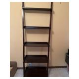 Wood shelves