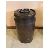 Stoneware churn