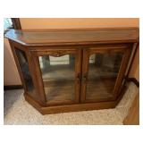 Lighted Curio cabinet