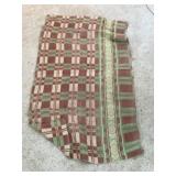 Vintage throw
