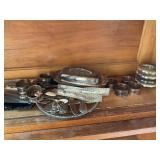 Flatware, silver like items