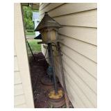 Free standing bird houses