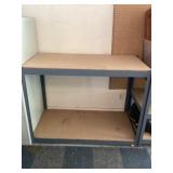 Metal shelf