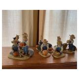 Denim days figurines