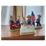 Denim days figurines