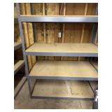 Metal shelving