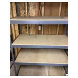 Metal shelving