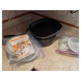 Pans and kitchen items